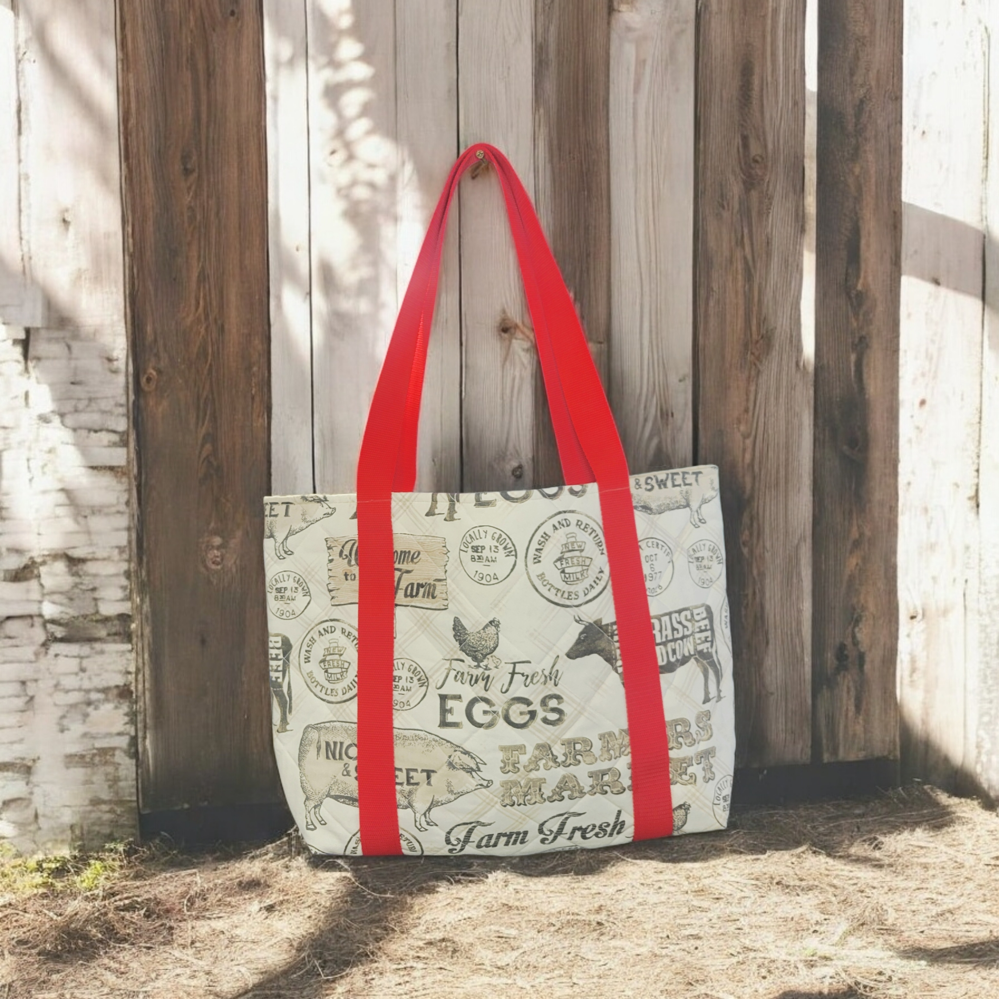 Farmer's Market XL tote