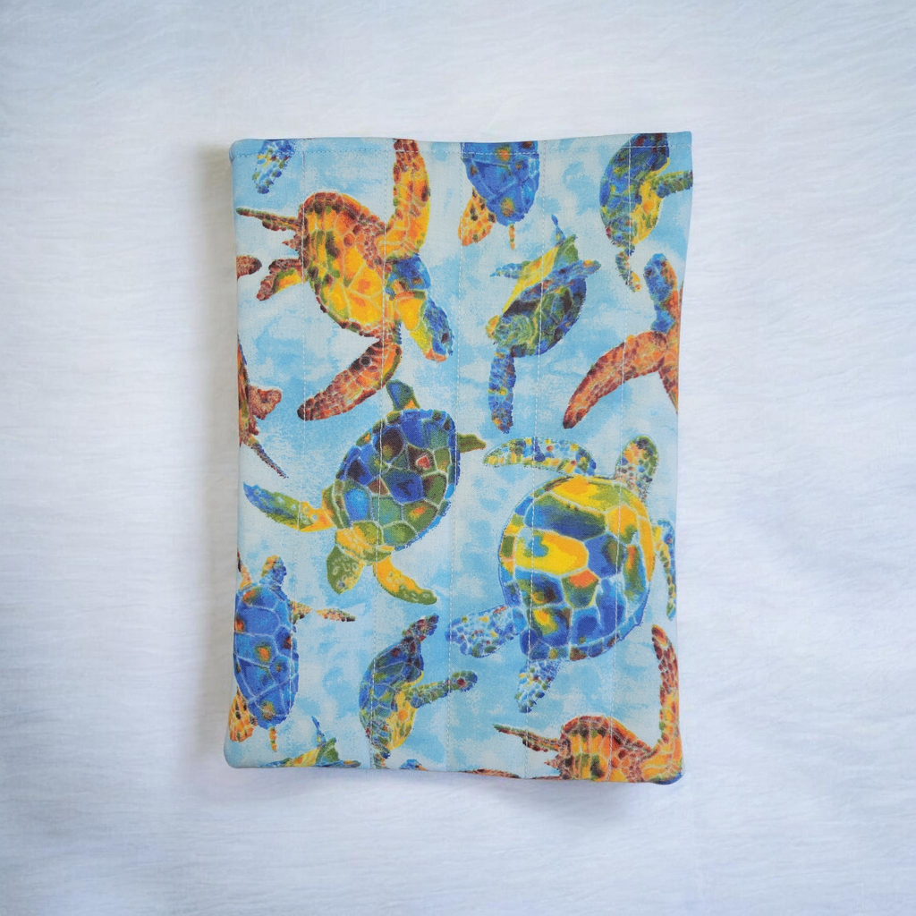Swimming Sea Turtles Quilted Kindle Sleeve