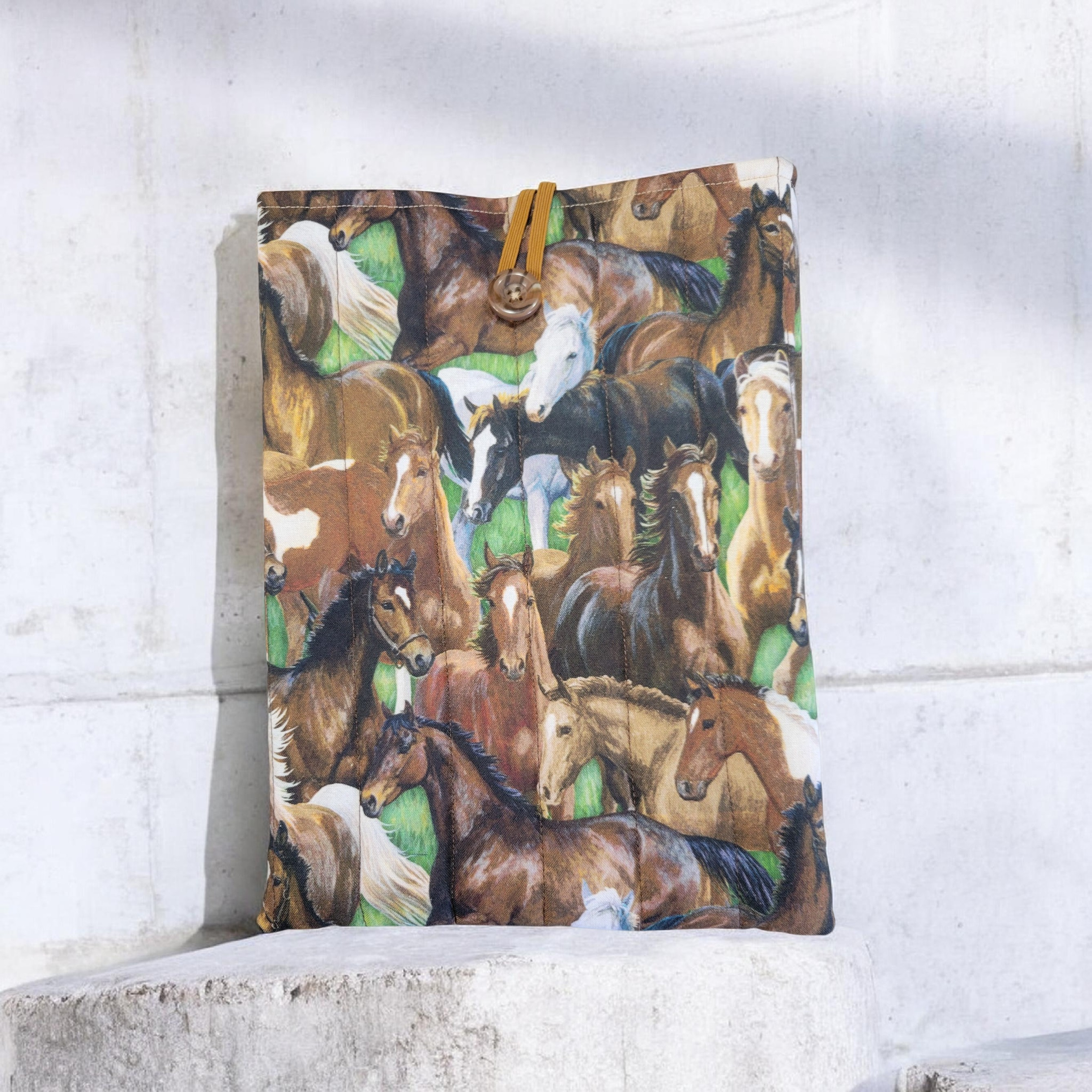 Running Horses Quilted Kindle Sleeve