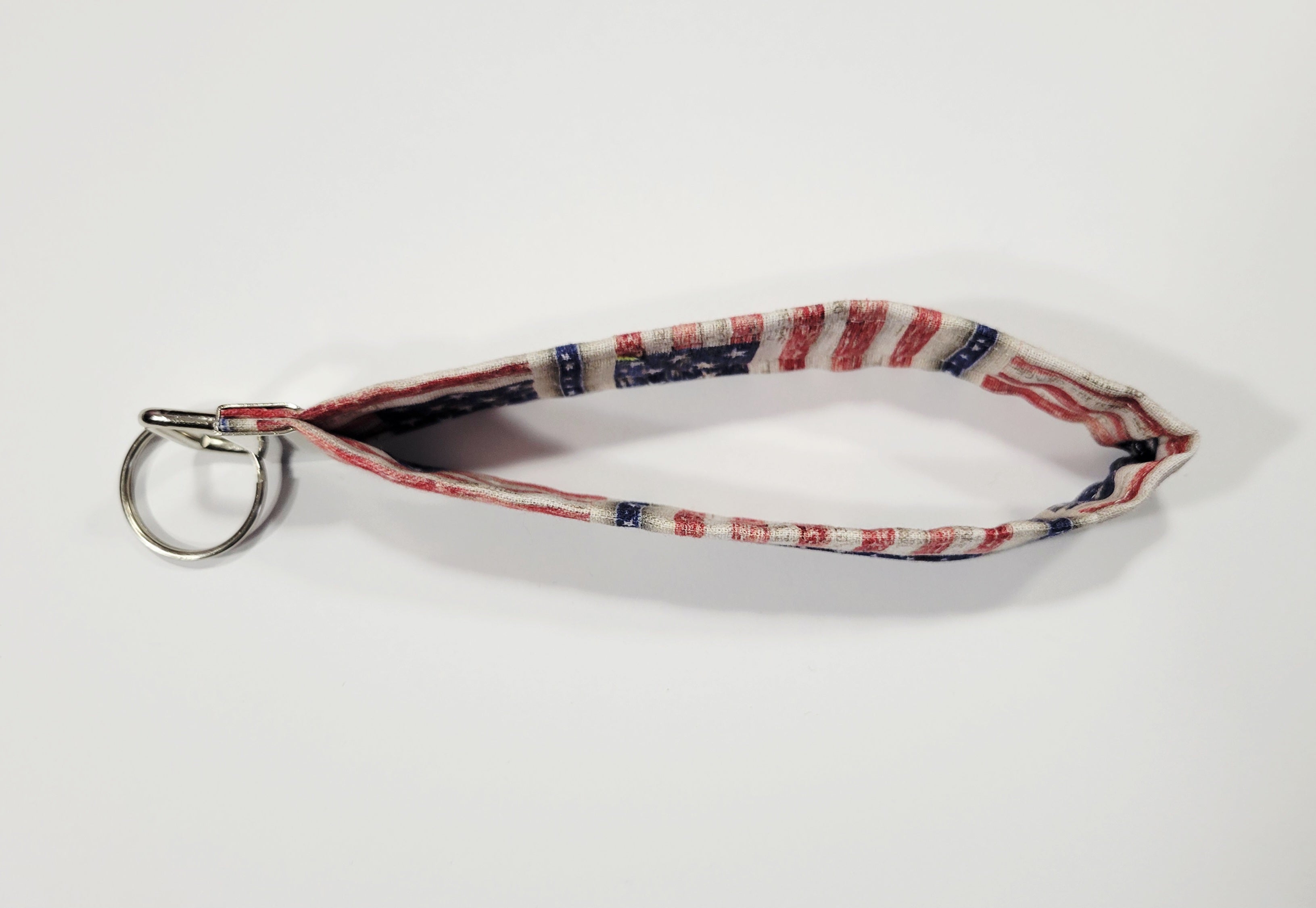 Stars and Stripes Wristlet Keychain