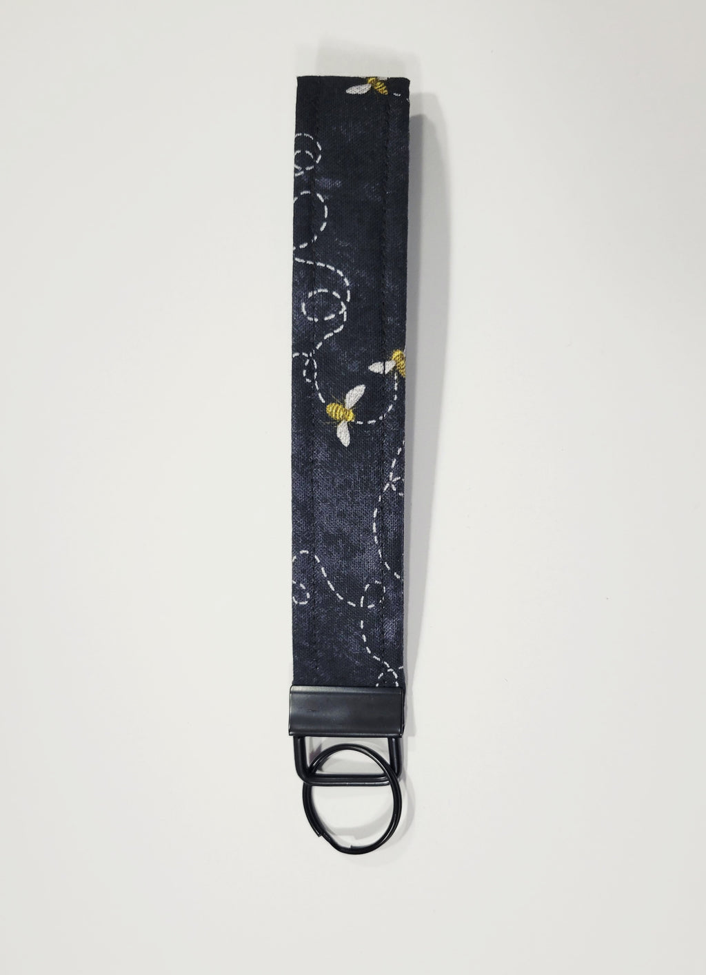 Flying Bees Wristlet Keychain