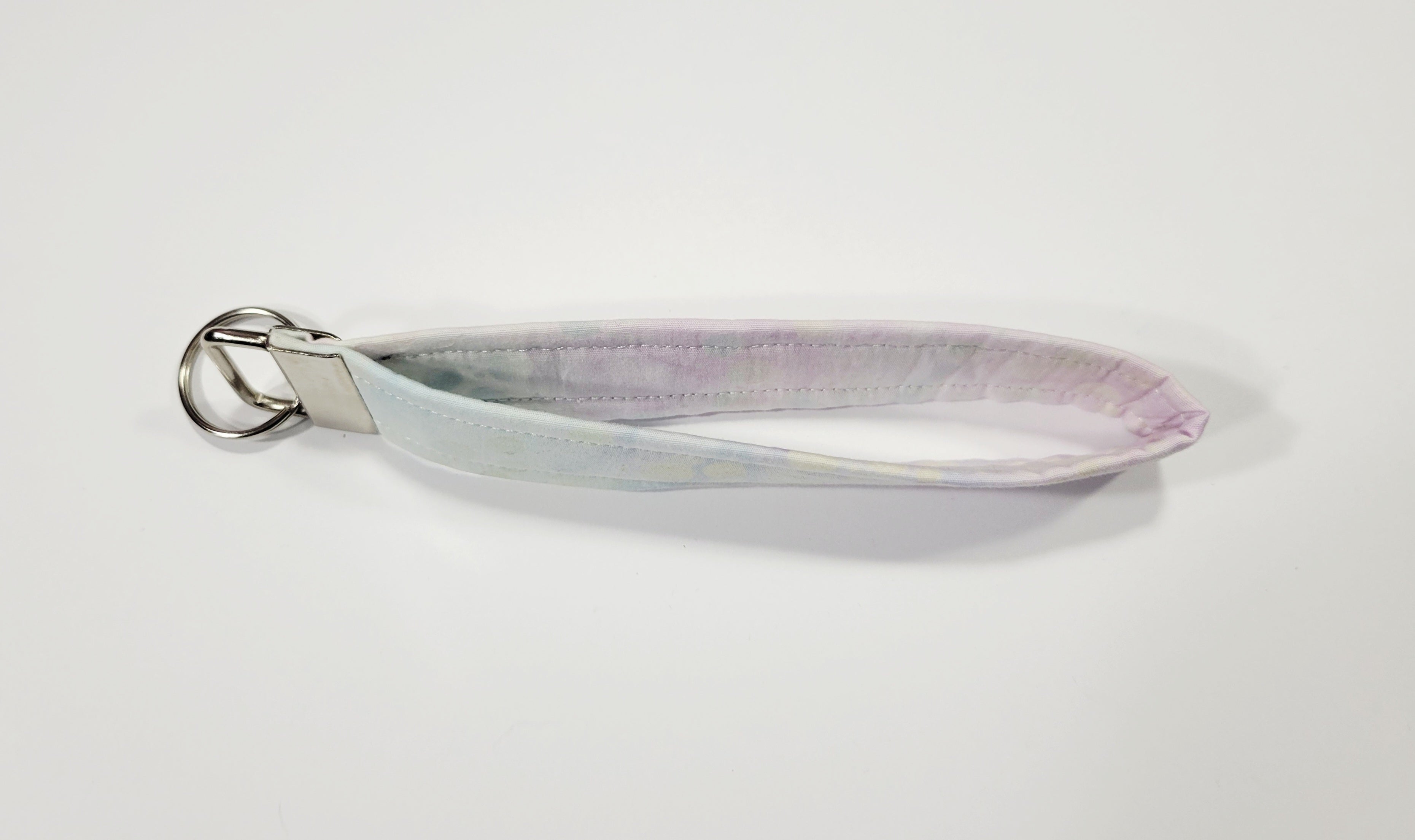 Pastel Tie Dye Wristlet Keychain