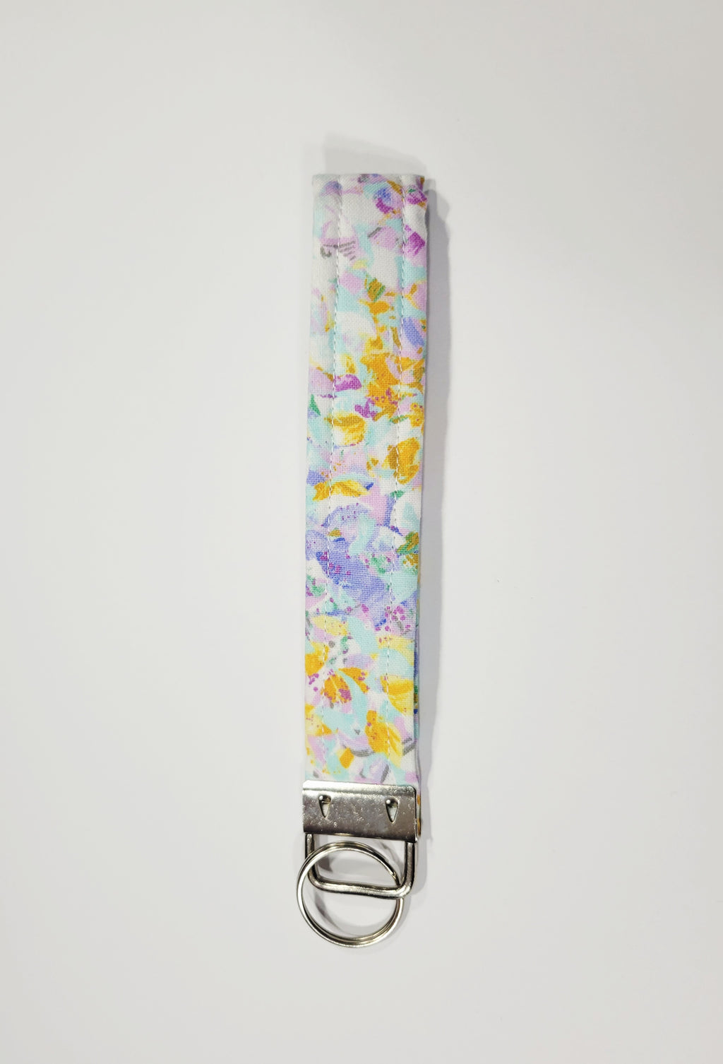 Pastel Colors Wristlet Keychain