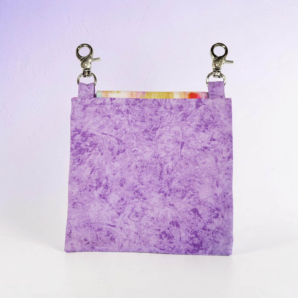 Pastel Brush Strokes Hip Purse