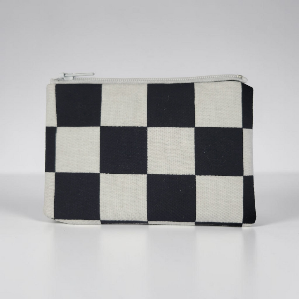 Checkered Flag Coin Purse