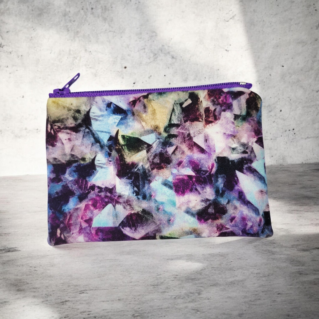 Purple Gems Coin Purse
