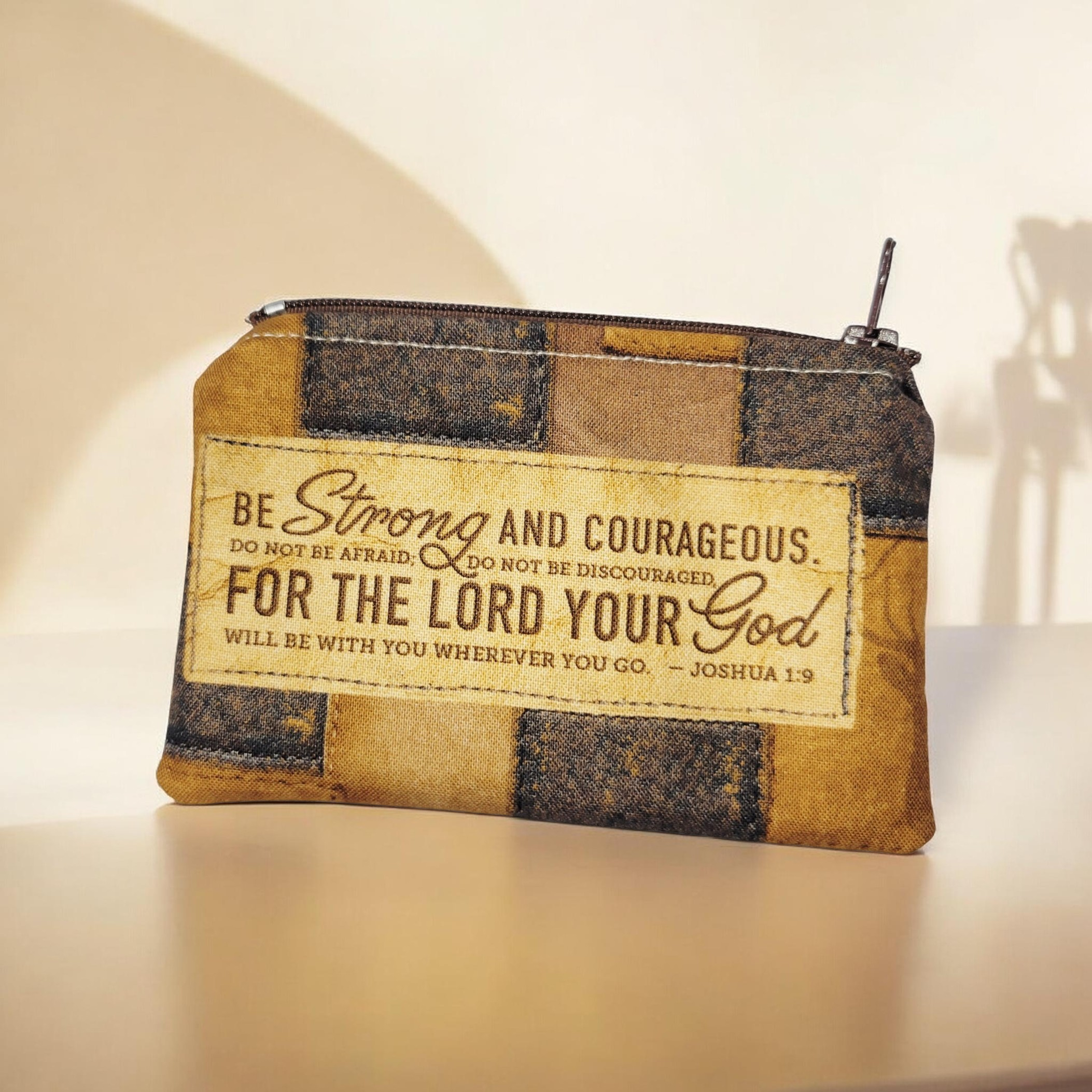 Strong & Courageous Coin Purse
