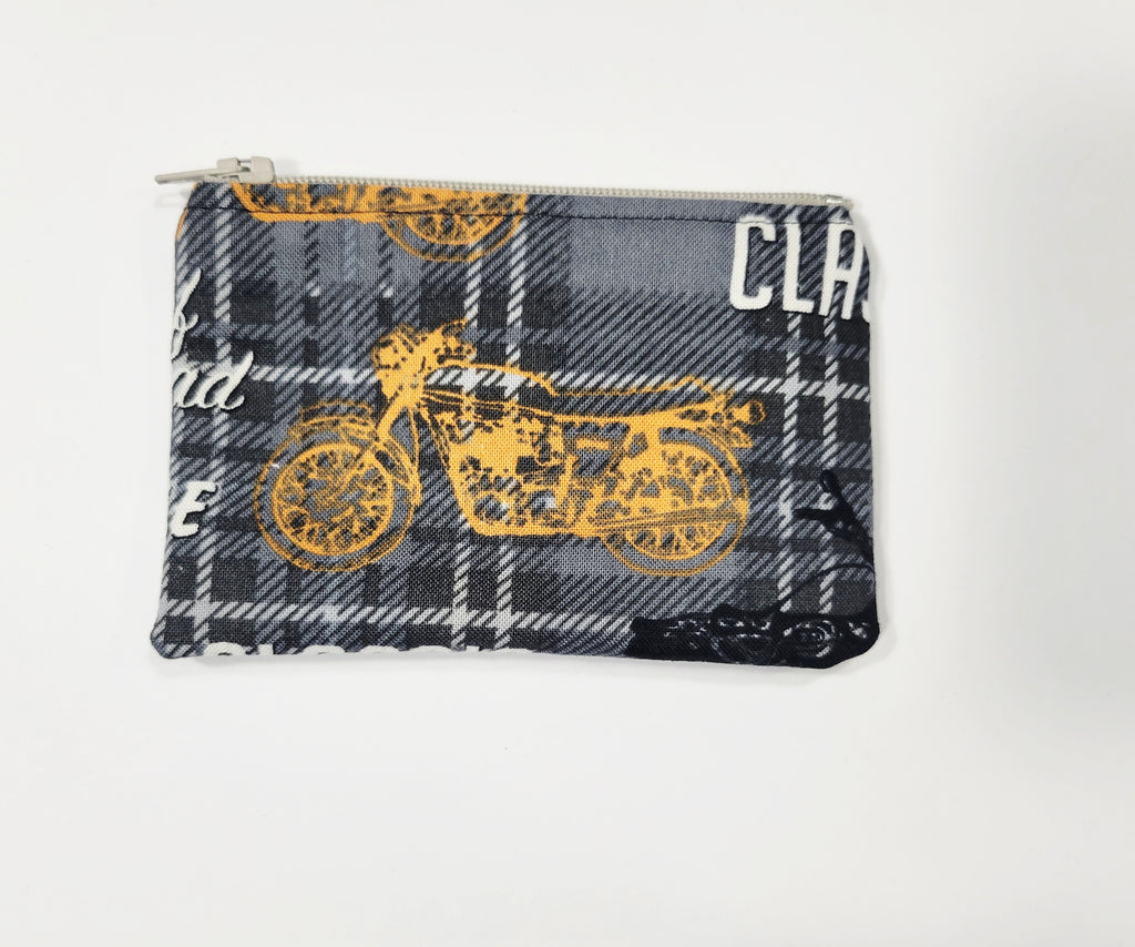 Motorcycle Madness Coin Purse