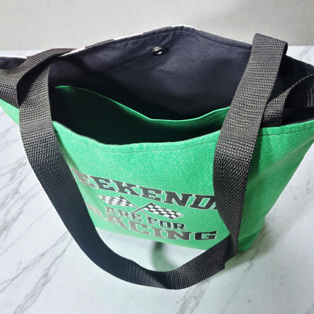 Weekends are for Racing tote